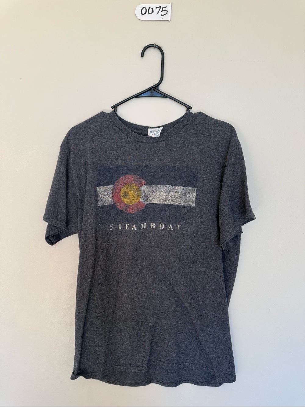 Delta Charcoal Steamboat Graphic Tee